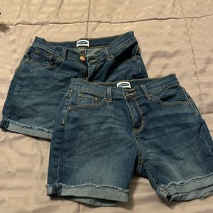 Old navy denim shorts (2 pair)